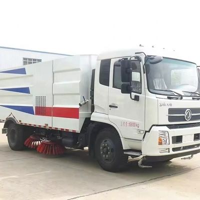 210hp 12cbm Οδική σκούπα φορτηγό, μικρό οδικό καθαριστή φορτηγό Euro 2 4x2