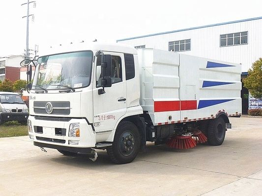 210hp 12cbm Οδική σκούπα φορτηγό, μικρό οδικό καθαριστή φορτηγό Euro 2 4x2