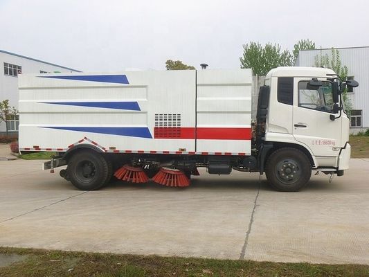 210hp 12cbm Οδική σκούπα φορτηγό, μικρό οδικό καθαριστή φορτηγό Euro 2 4x2