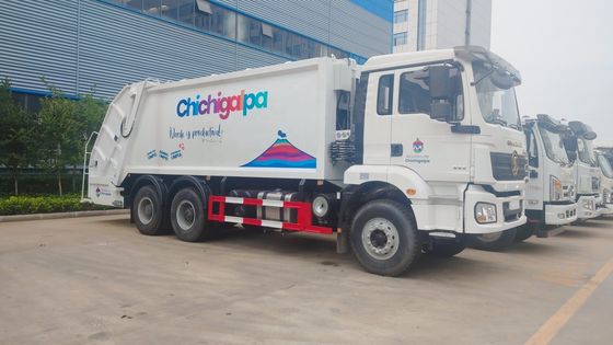 Κίνα Shacman 20cbm συμπιεστή Λεωφορείο σκουπιδιών Αριστερό και δεξί χειροκίνητο Euro 2