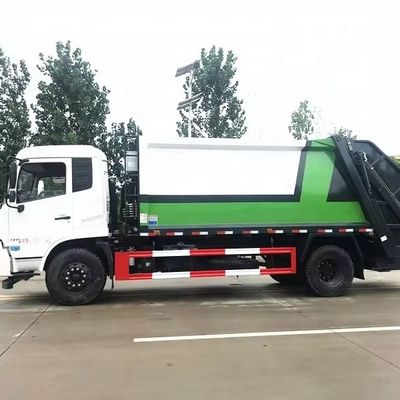 Κινέζικος Dongfeng 12m3 συμπιεστή σκουπιδιά φορτηγό σκουπιδιών σκουπιδοκόπημα φορτηγό 4x2
