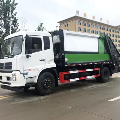 Κινέζικος Dongfeng 12m3 συμπιεστή σκουπιδιά φορτηγό σκουπιδιών σκουπιδοκόπημα φορτηγό 4x2