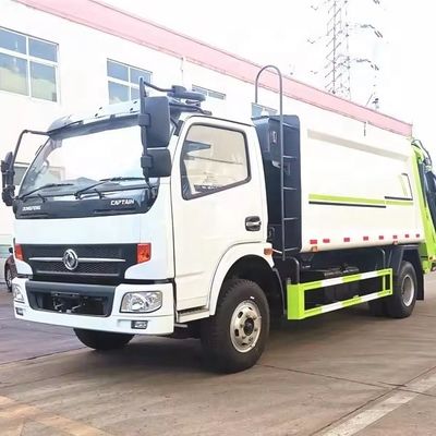 Dongfeng 8m3 Συσσωρευτής σκουπιδιών Φορτηγό Συλλογή σκουπιδιών Φορτηγό απορριμμάτων