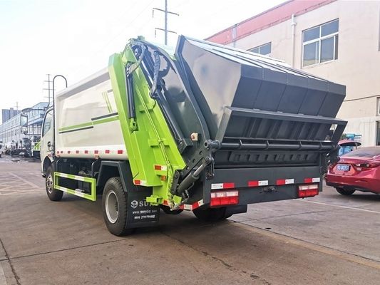 Dongfeng 8m3 Συσσωρευτής σκουπιδιών Φορτηγό Συλλογή σκουπιδιών Φορτηγό απορριμμάτων