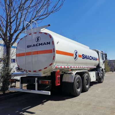 22 κυβικά Shacman καυσίμων Τανκάρ φορτηγό πετρελαίου ντίζελ Τανκάρ φορτηγό 6x4 400hp
