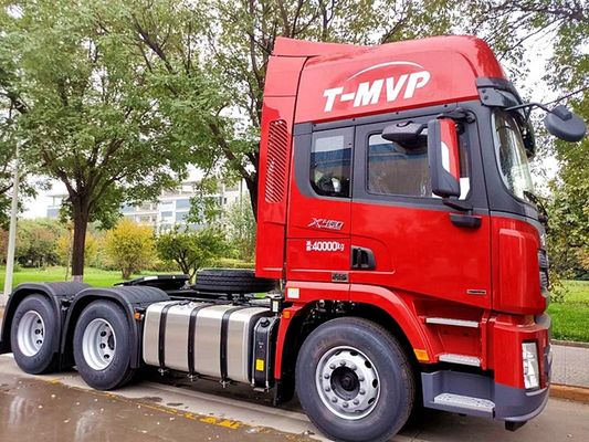Shacman Sinotruck Dongfeng Τρακτέρ Τρακτέρ Κεφαλή ρυμουλκούμενο Τρακ Euro 3 385HP 6X4