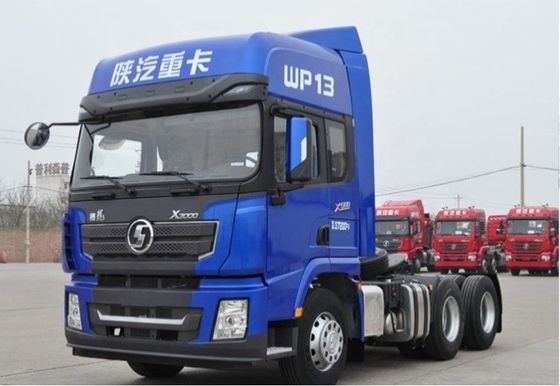 Shacman Sinotruck Dongfeng Τρακτέρ Τρακτέρ Κεφαλή ρυμουλκούμενο Τρακ Euro 3 385HP 6X4