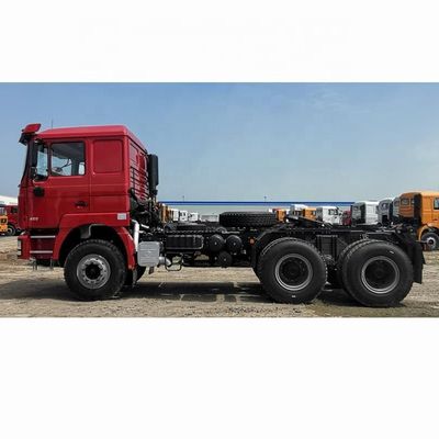 Shacman 8 τροχός ελαστικό 400hp 60 τόνων ρυμουλκούμενο φορτηγό κεφάλι ελκυστήρα ρυμουλκούμενο δεξιά διεύθυνση