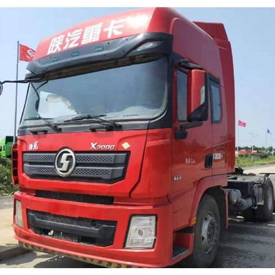 Shacman 8 τροχός ελαστικό 400hp 60 τόνων ρυμουλκούμενο φορτηγό κεφάλι ελκυστήρα ρυμουλκούμενο δεξιά διεύθυνση