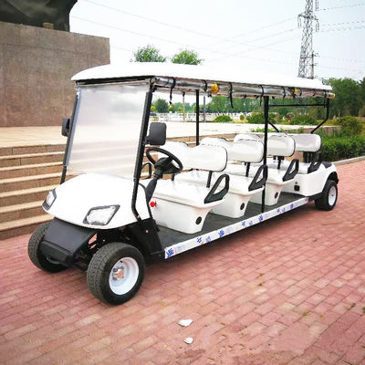 Αριστερό σύστημα οδήγησης Ηλεκτρικό γκολφ Buggy Λυθίου μπαταρία λειτουργεί γκολφ καρότσι 2-10 θέσεις