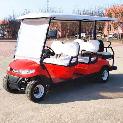 Αριστερό σύστημα οδήγησης Ηλεκτρικό γκολφ Buggy Λυθίου μπαταρία λειτουργεί γκολφ καρότσι 2-10 θέσεις