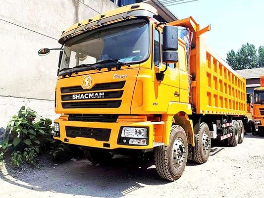 Τρακ Shacman CNG 6X4 8X4 Τρακ με κατεβάστρα Αριστερό τιμόνι Euro 3 12 ταχύτητες