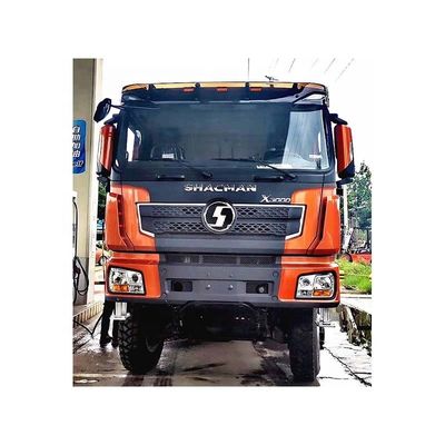 Σάνσι Shacman Dump Truck X3000 6X6 βαρύ φορτίο με χειροκίνητο κιβώτιο