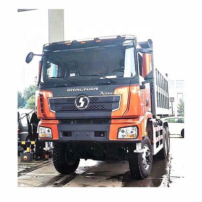 Σάνσι Shacman Dump Truck X3000 6X6 βαρύ φορτίο με χειροκίνητο κιβώτιο