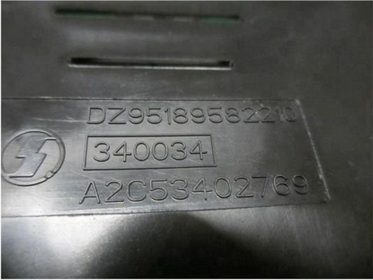 Κίνα Shacman βαρέα φορτηγά ανταλλακτικά F3000 Πίνακας ελέγχου DZ95189582210 εξαρτήματα φορτηγών
